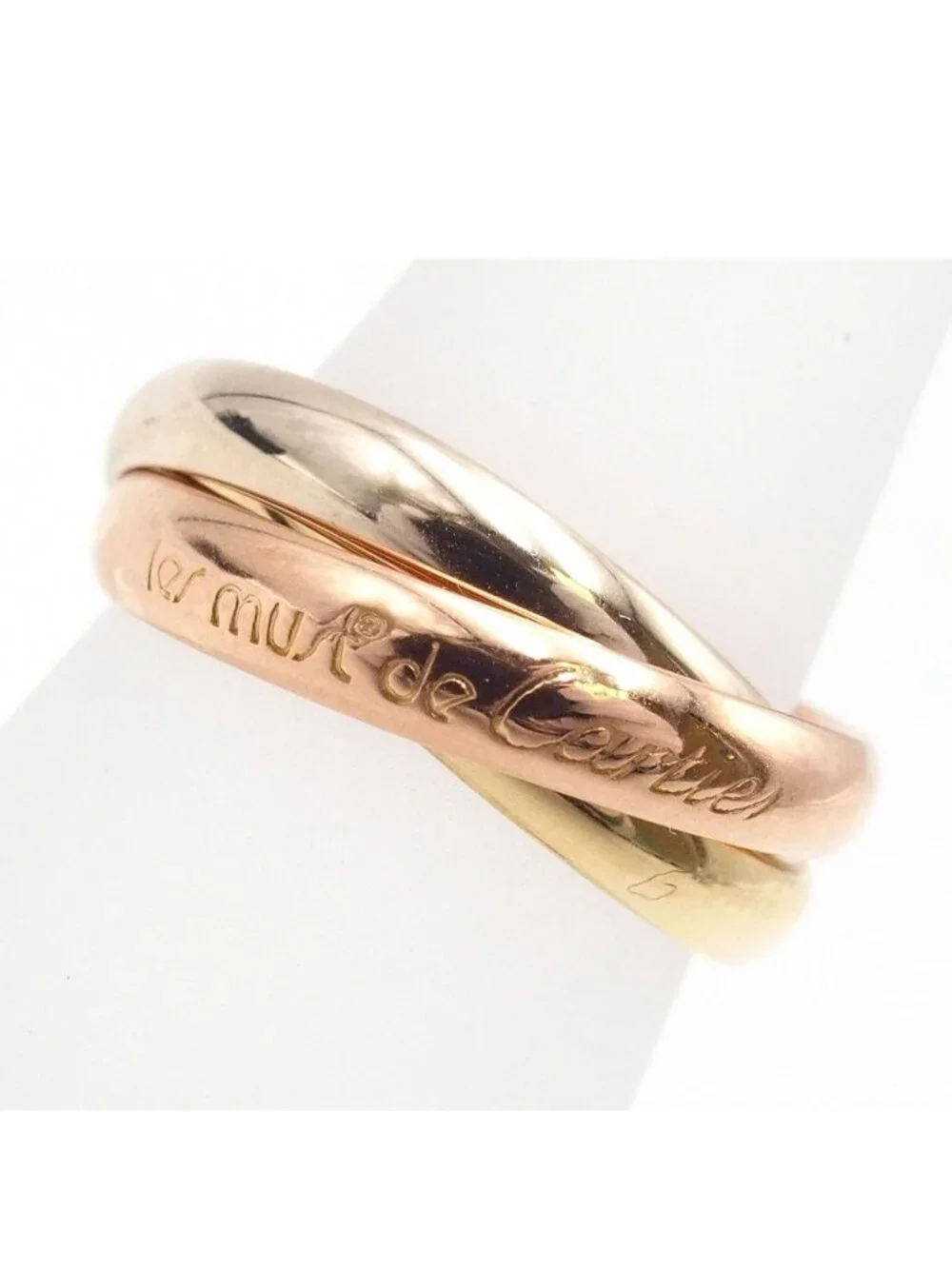 Cartier Trinity MM Three Color Gold No 49 Ring
